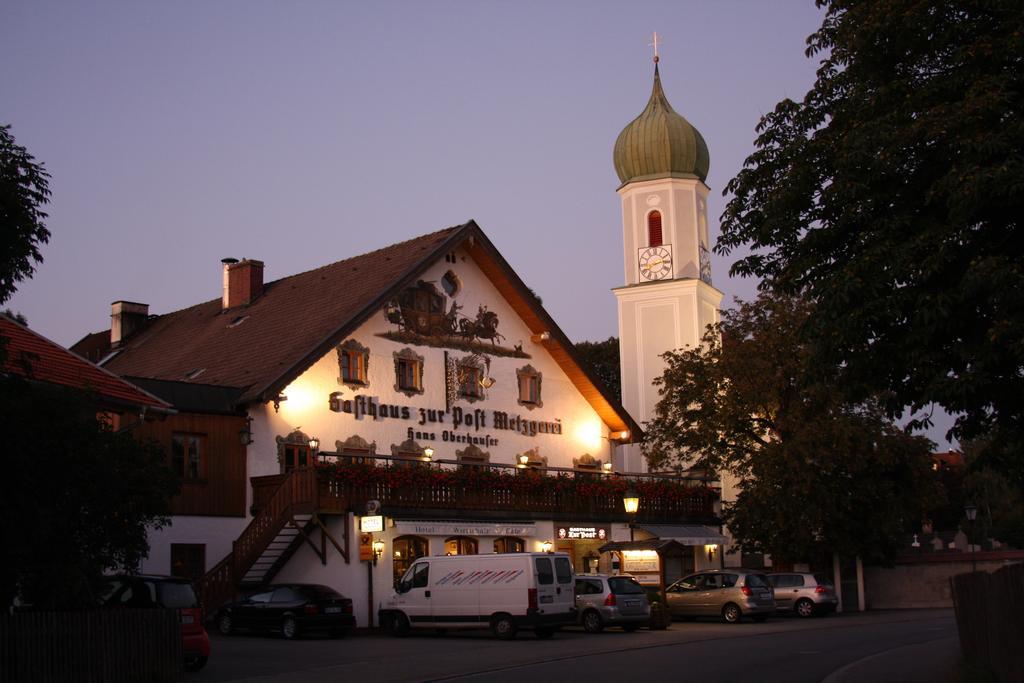 Metzgerei Gasthof Oberhauser - Hotel Zur Post Egling Exterior photo